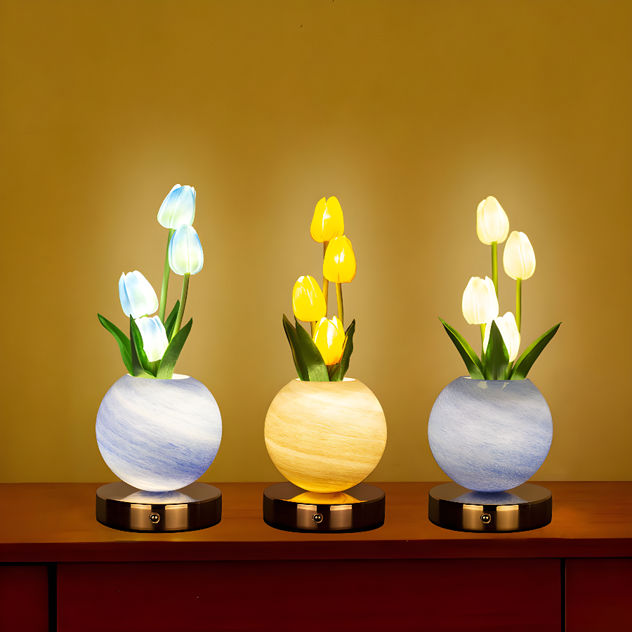 Tulip LED Night Light USB Rech - огляд і ціна Desk Setup Gadgets