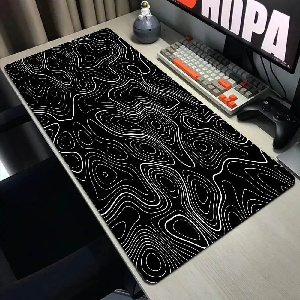 Abstract Fluid Gaming Mouse Pa - огляд і ціна Desk Setup Gadgets